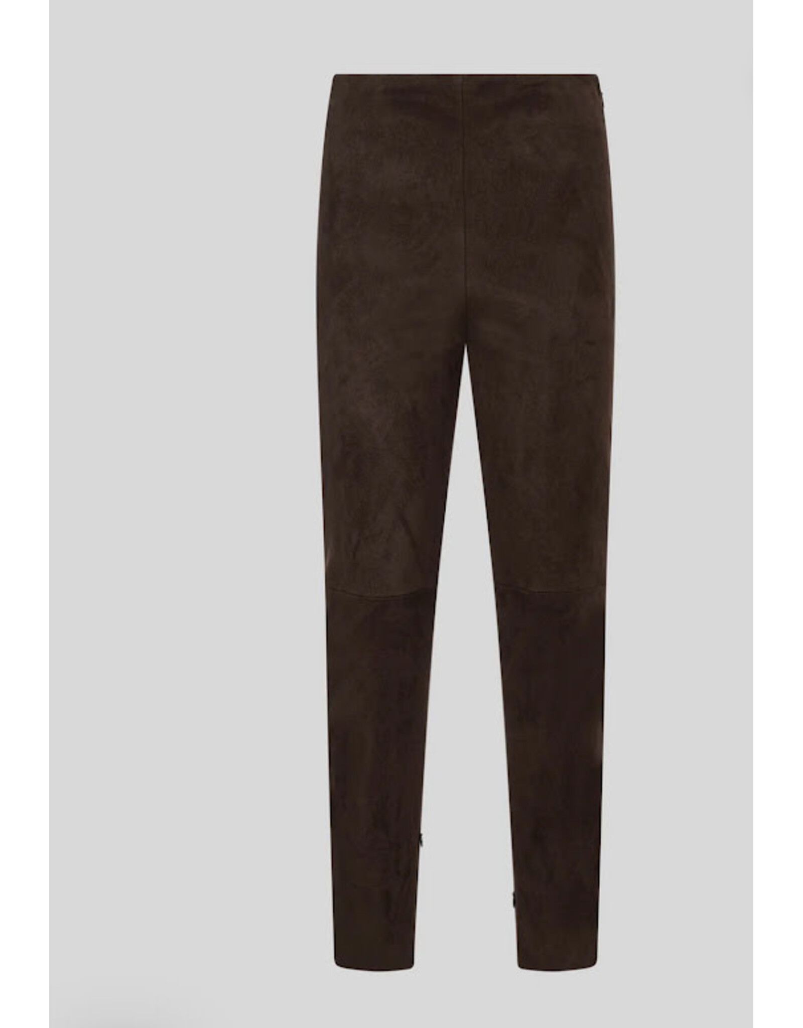 CARACTERE P120A0 PANTALONI IN SIMILSUEDE MORO