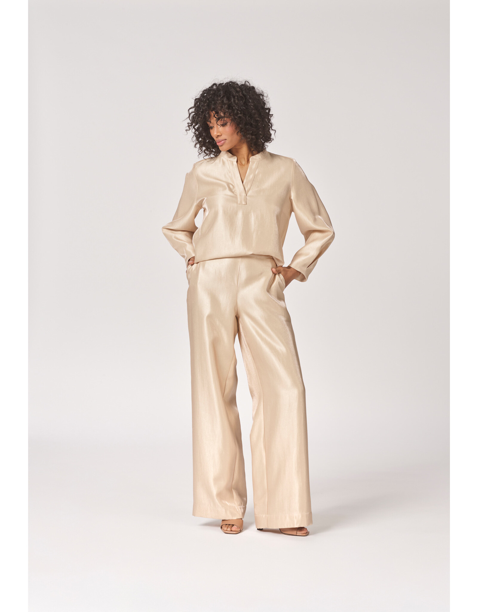 LALOTTI MYL BLOUSE GOLD