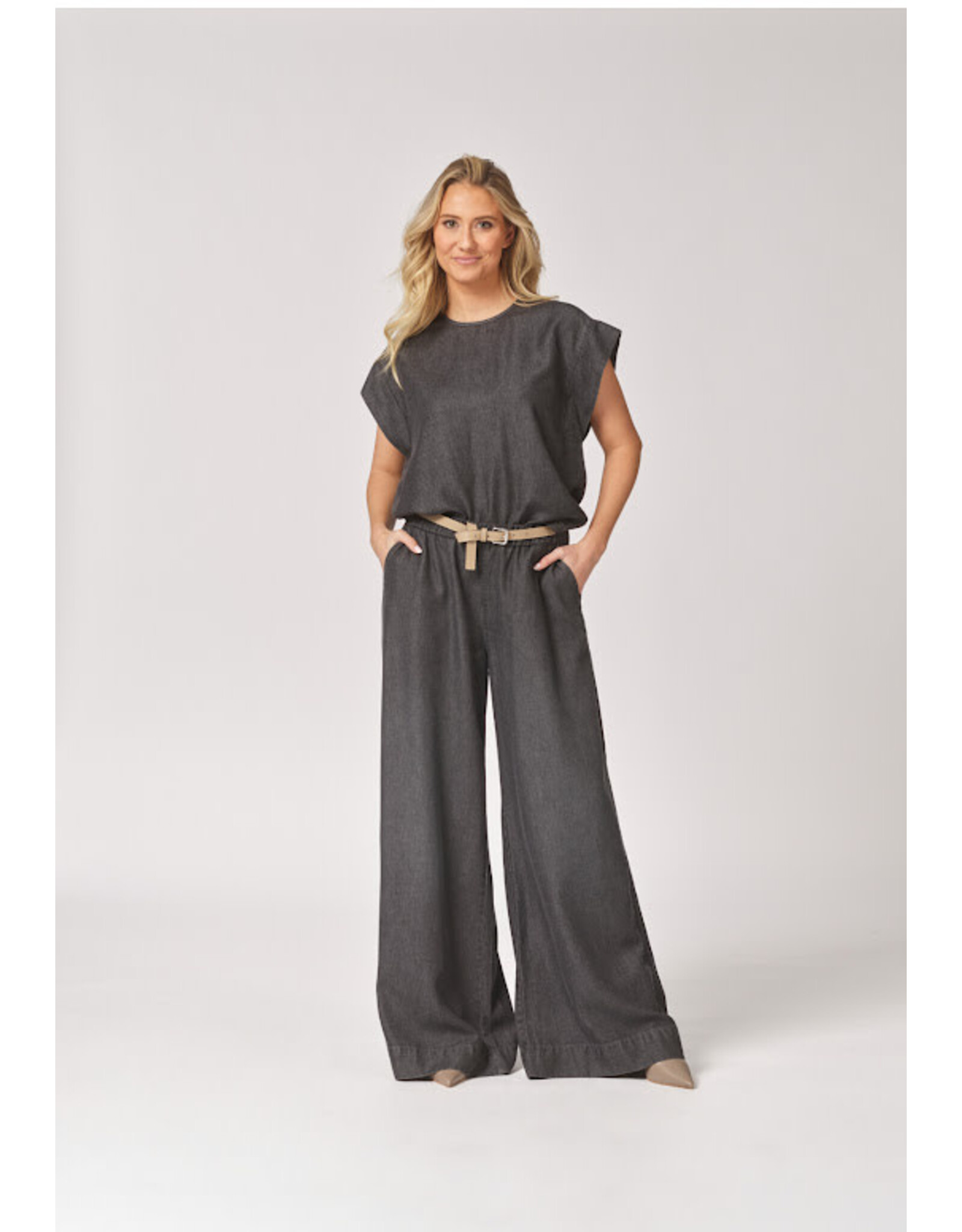 LALOTTI VILARE PANTS DARK GREY