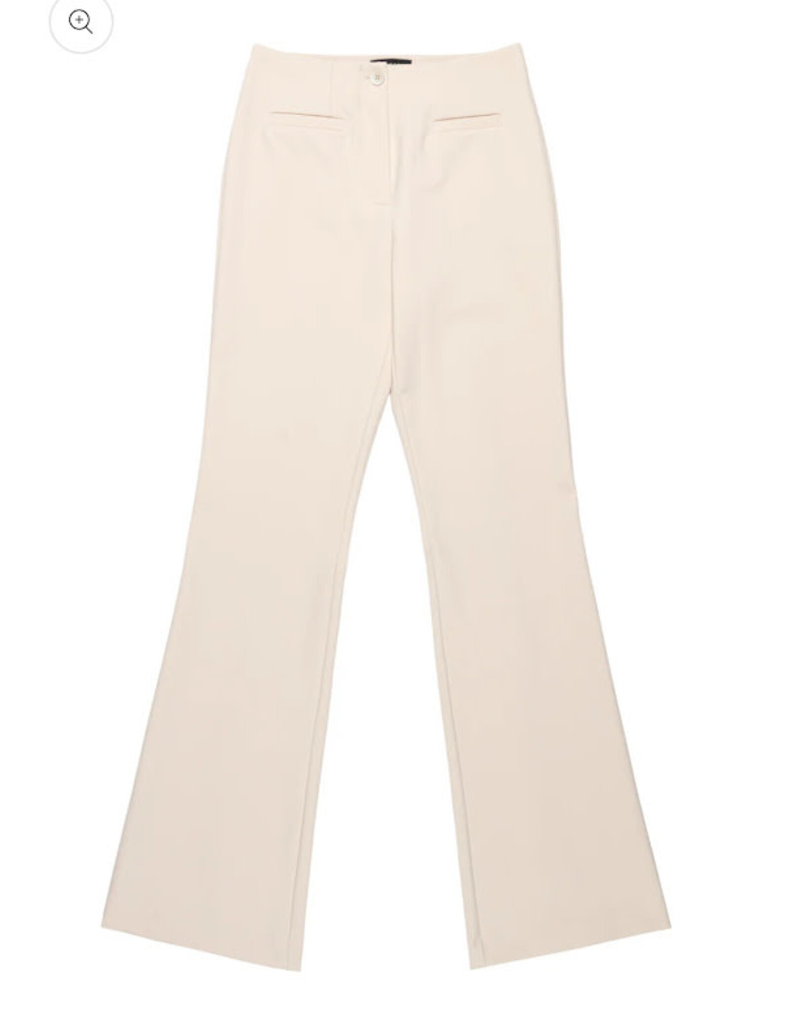 NENETTE 40BB-EMIX PANTALONI CONFEZIONE ZAMPA GESSO