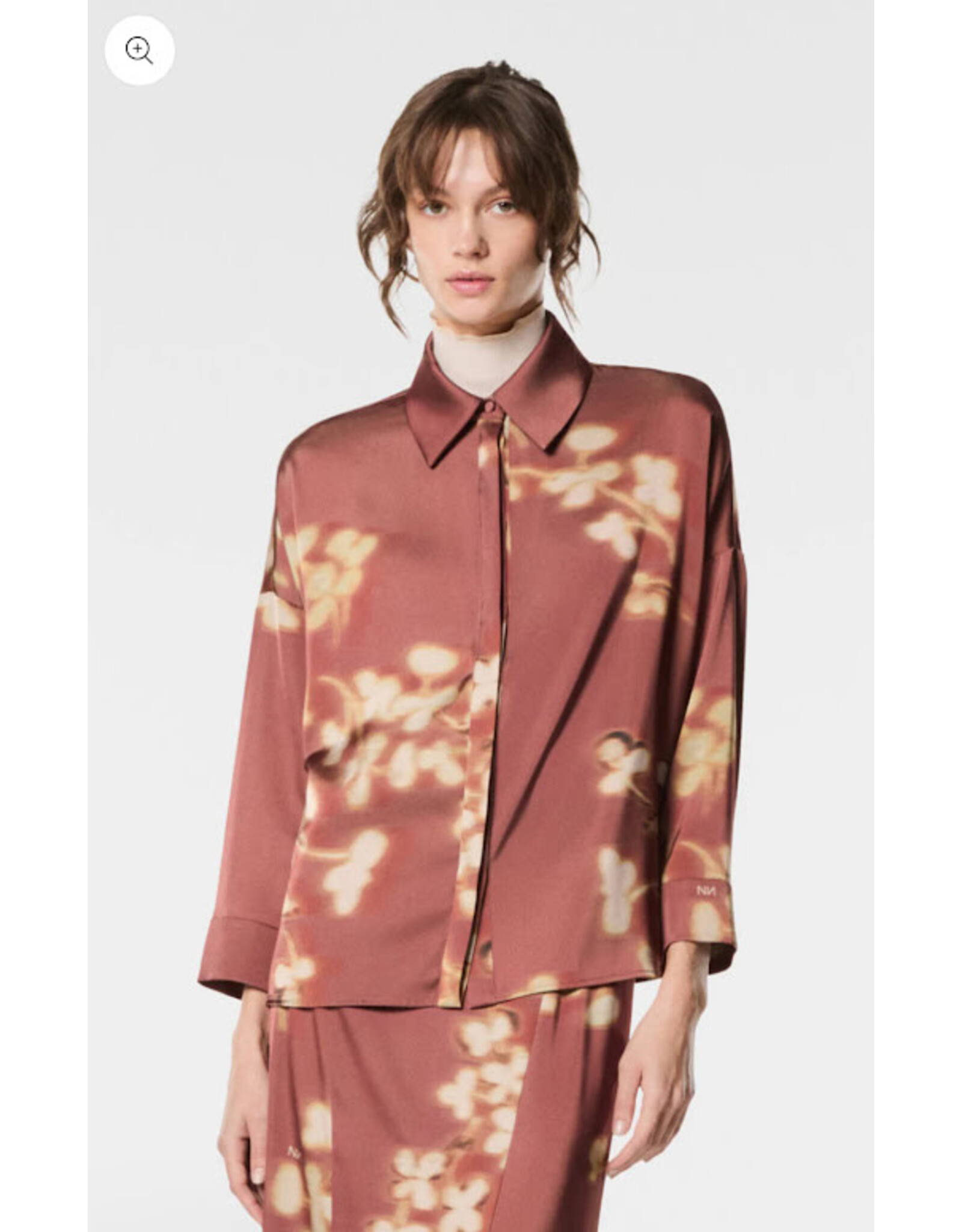 NENETTE 40BB-FLORA CAMICIA CONFEZIONE MANICA LUNGA