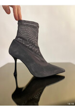 MARCH23 VASCO PUMP HIGH HEEL GREY MESH