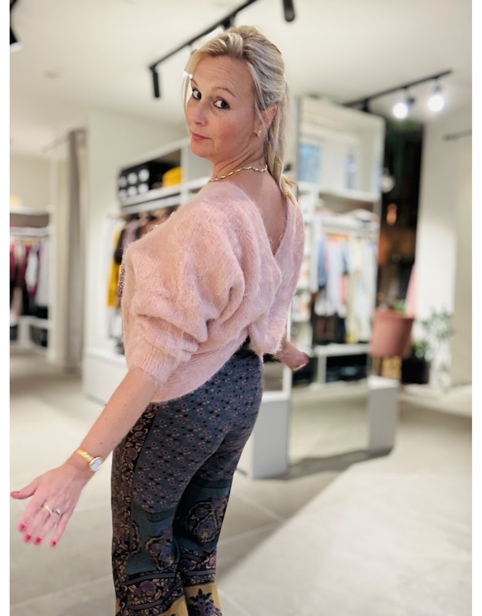 BA&SH PULL FILL ROSE POUDRE