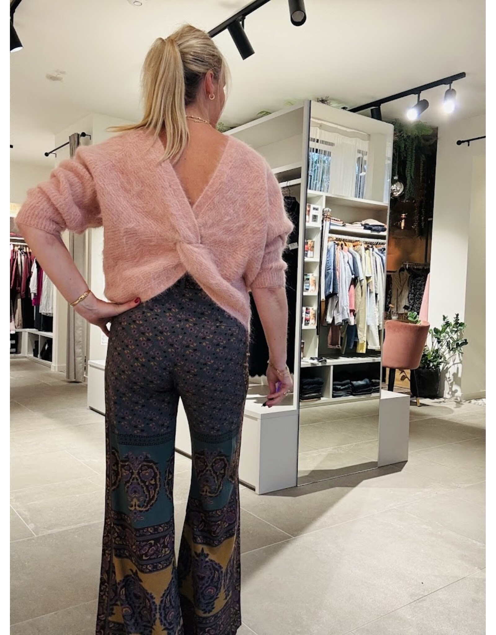 BA&SH PULL FILL ROSE POUDRE