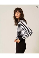 ACTITUDE TWIN SET 261AP3040 MAGLIA RIGA BIC