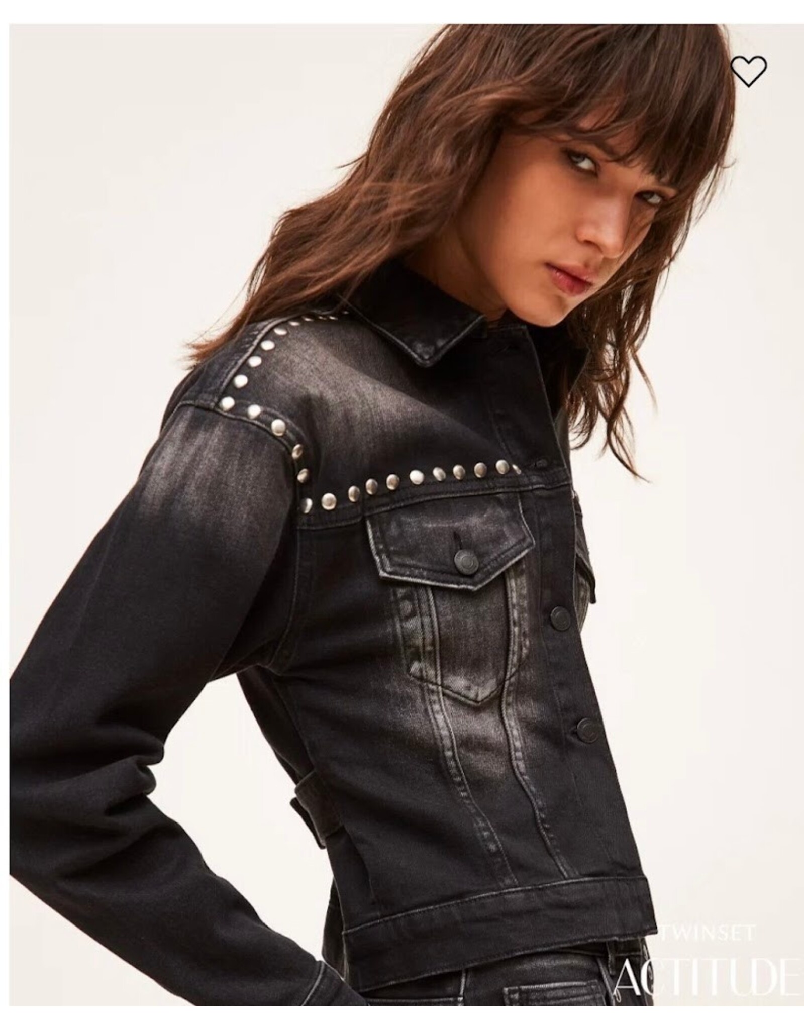 ACTITUDE TWIN SET 261AP2261 GIUBBINO DENIM