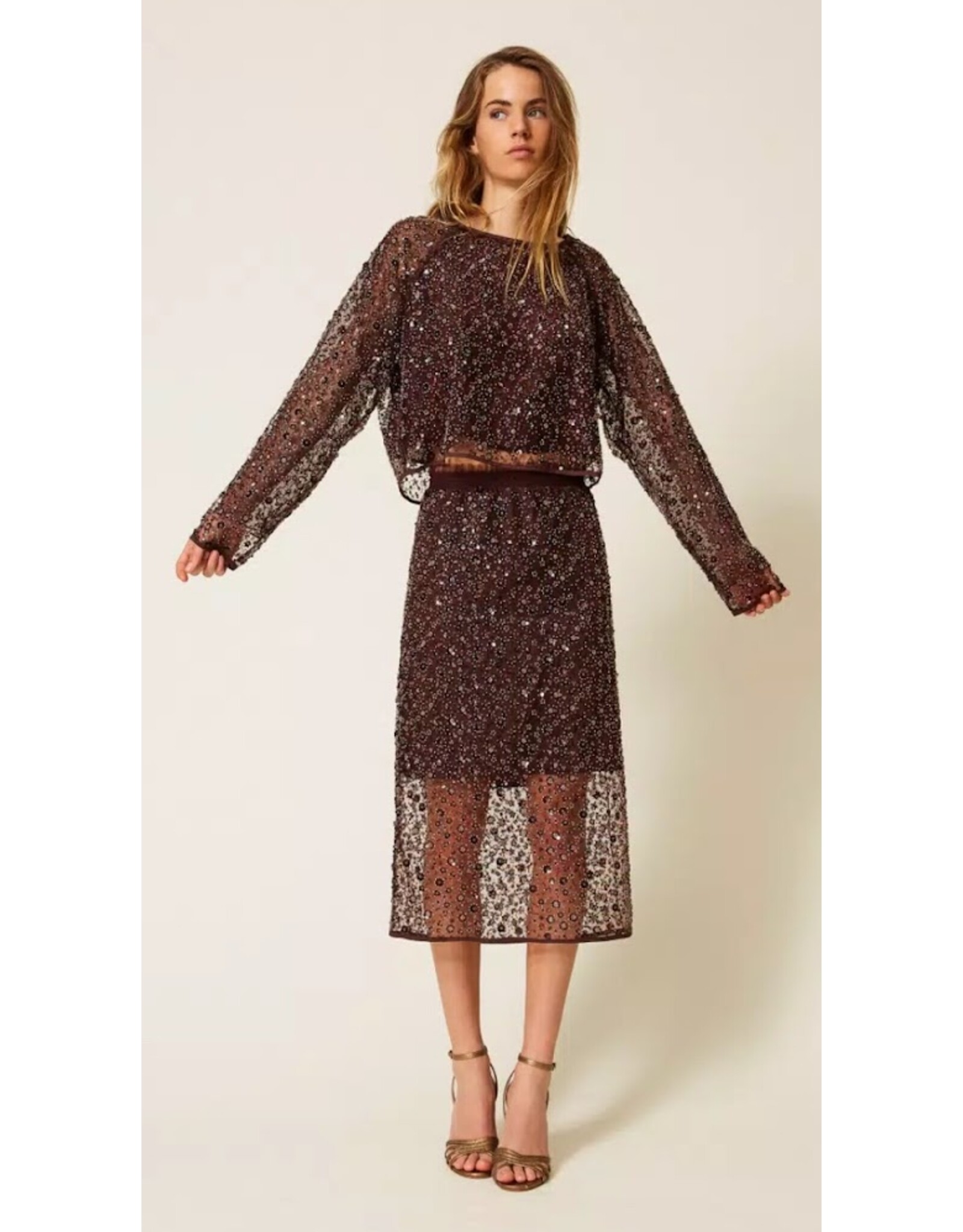 ACTITUDE TWIN SET 252AP2272 BLUSA HOT CHO