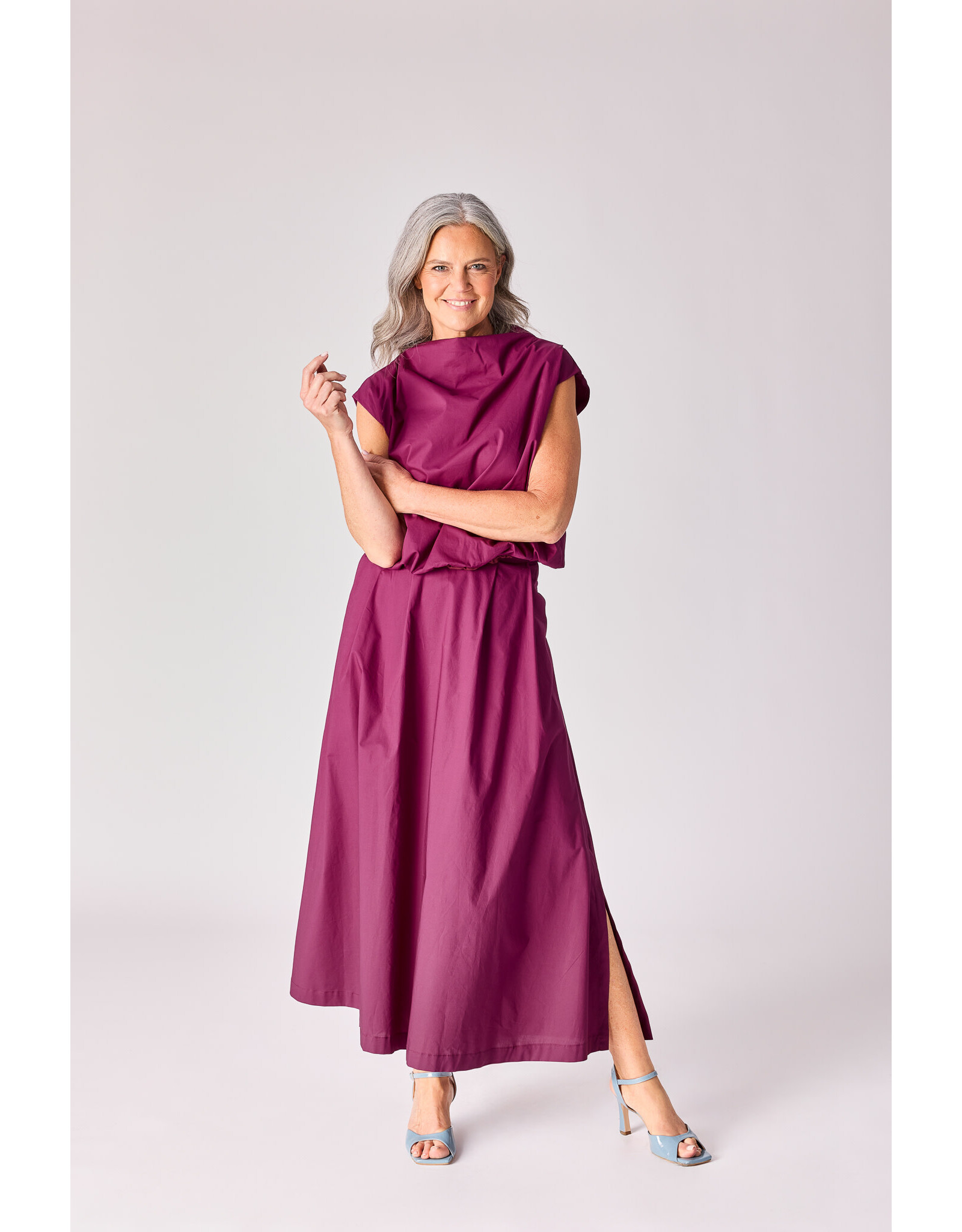 LALOTTI ROMANI SKIRT PLUME