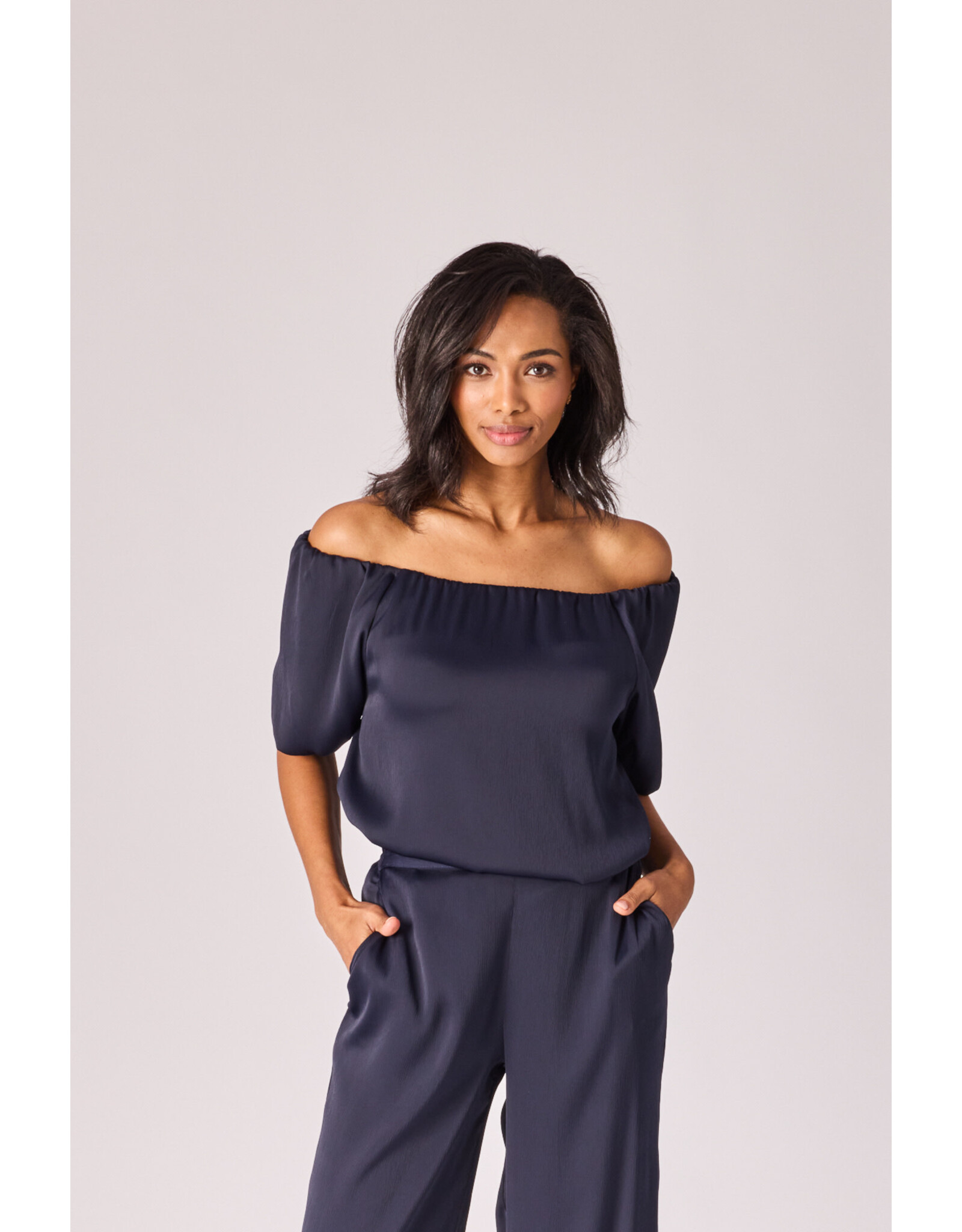 LALOTTI AMI BLOUSE NAVY