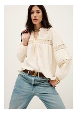 BA&SH BLOUSE NAMI ECRU