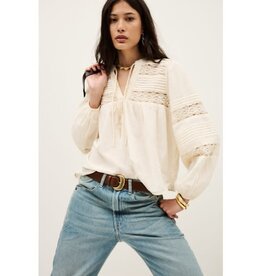 BA&SH BLOUSE NAMI ECRU
