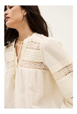 BA&SH BLOUSE NAMI ECRU