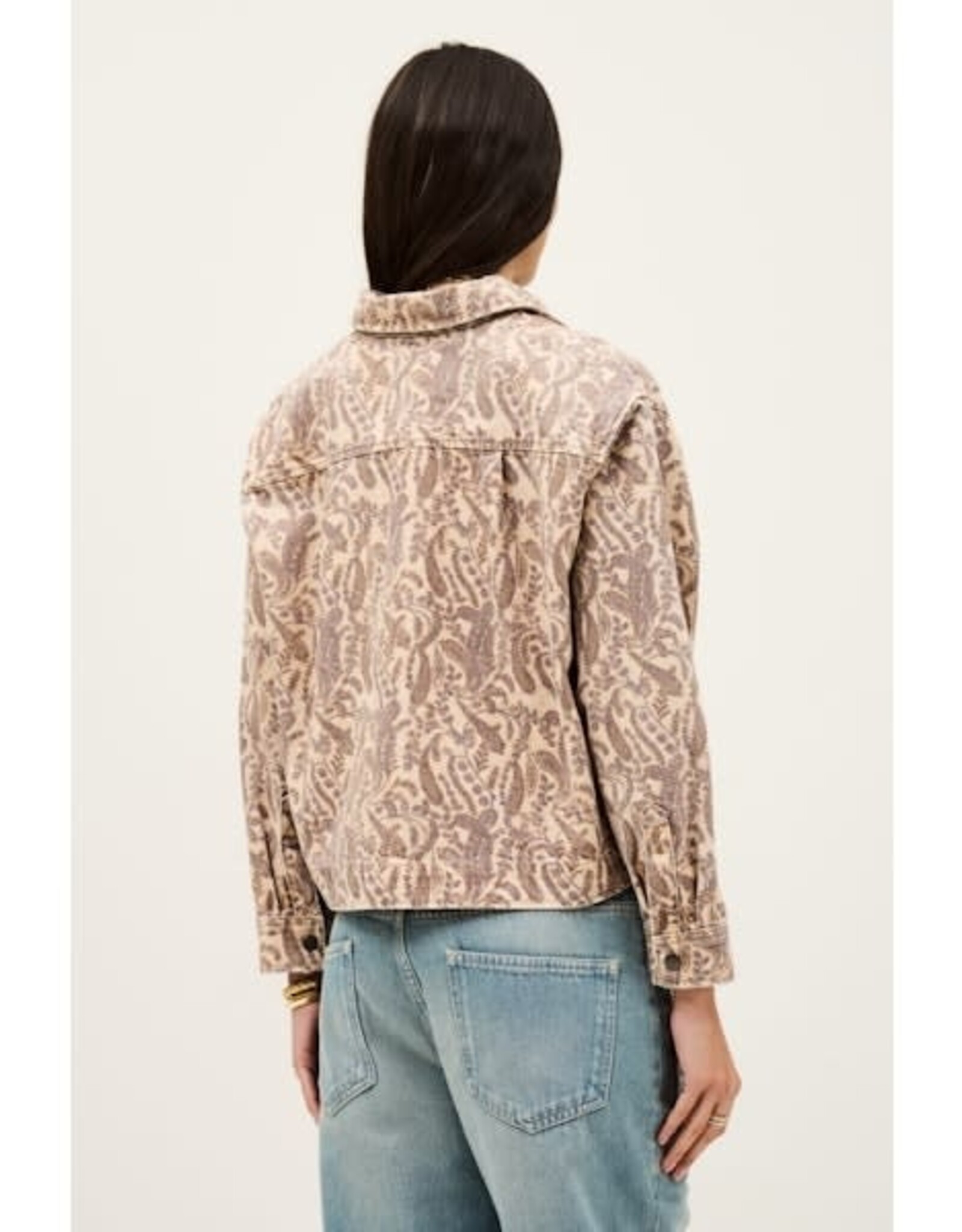 BA&SH VESTE TULLIA ECRU