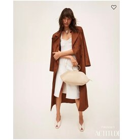 ACTITUDE TWIN SET 261AP2330 TRENCH CHOCOLA