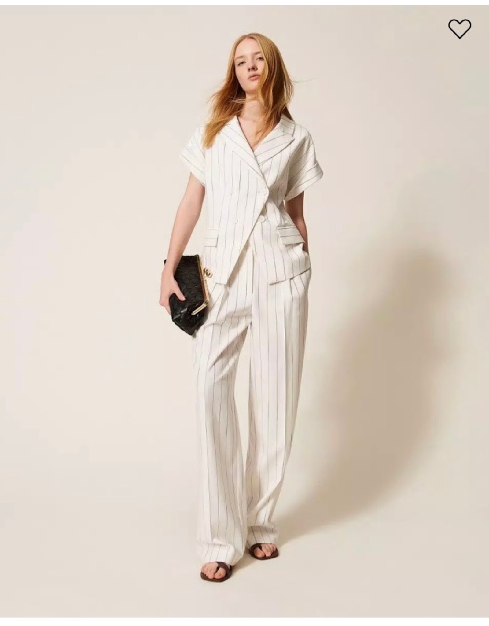 ACTITUDE TWIN SET 261AP2084 PANTALONE OFF WHITE