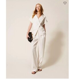 ACTITUDE TWIN SET 261AP2084 PANTALONE OFF WHITE