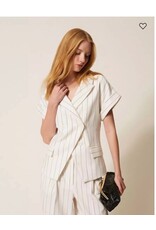 ACTITUDE TWIN SET 261AP2085 BLAZER OFF WHITE