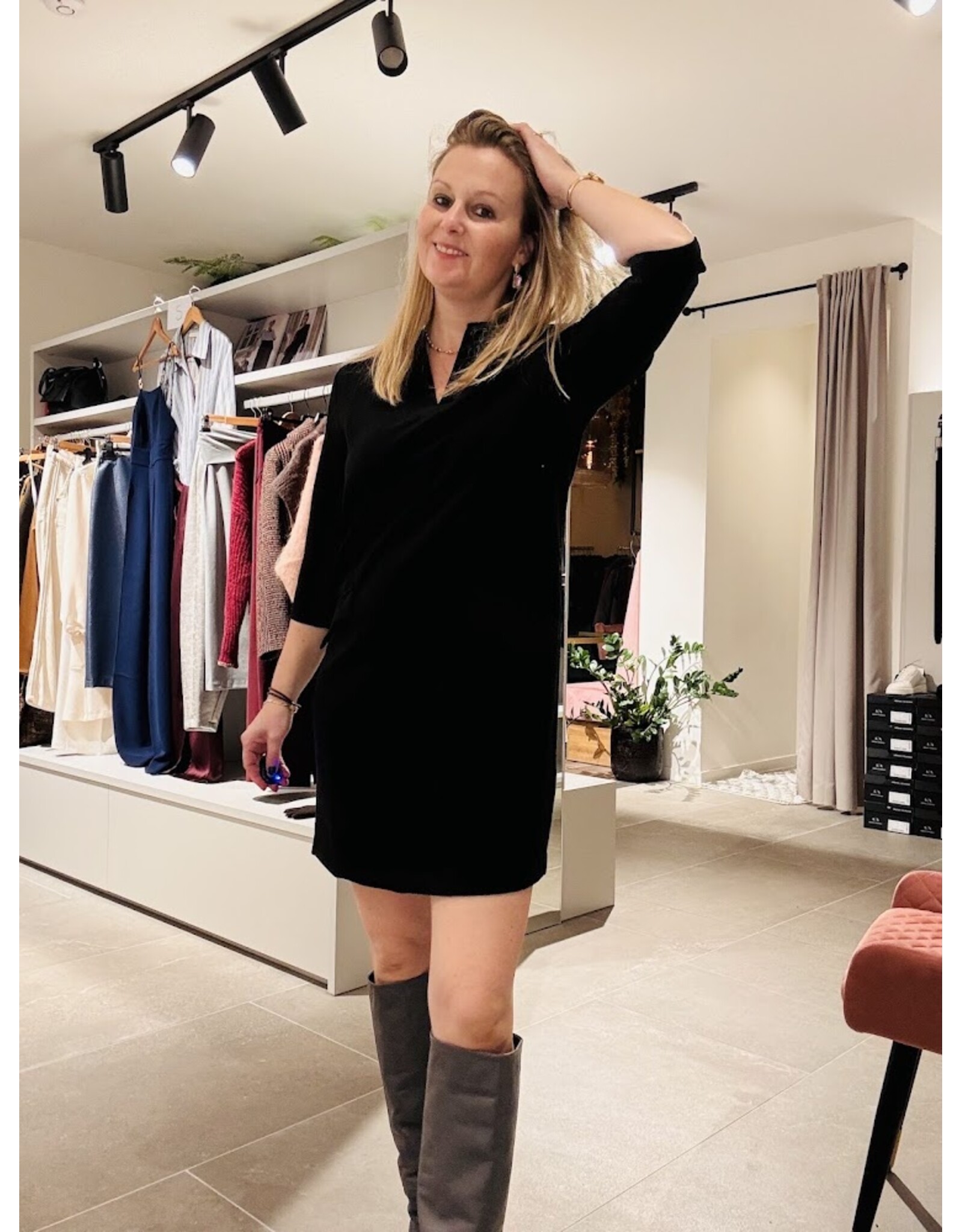 LALOTTI THELMA DRESS BLACK