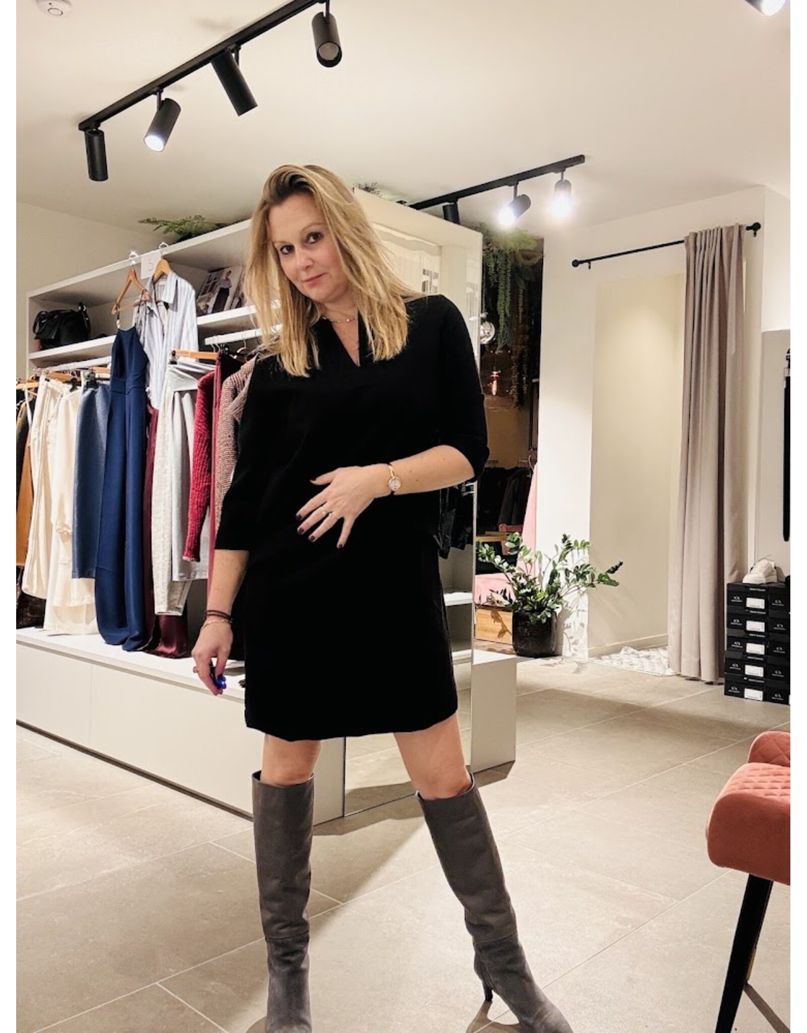 LALOTTI THELMA DRESS BLACK