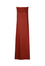 MARCH23 DRESS TRACE TERRACOTTA