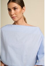 MARCH23 BLOUSE HIDALGO BLUE