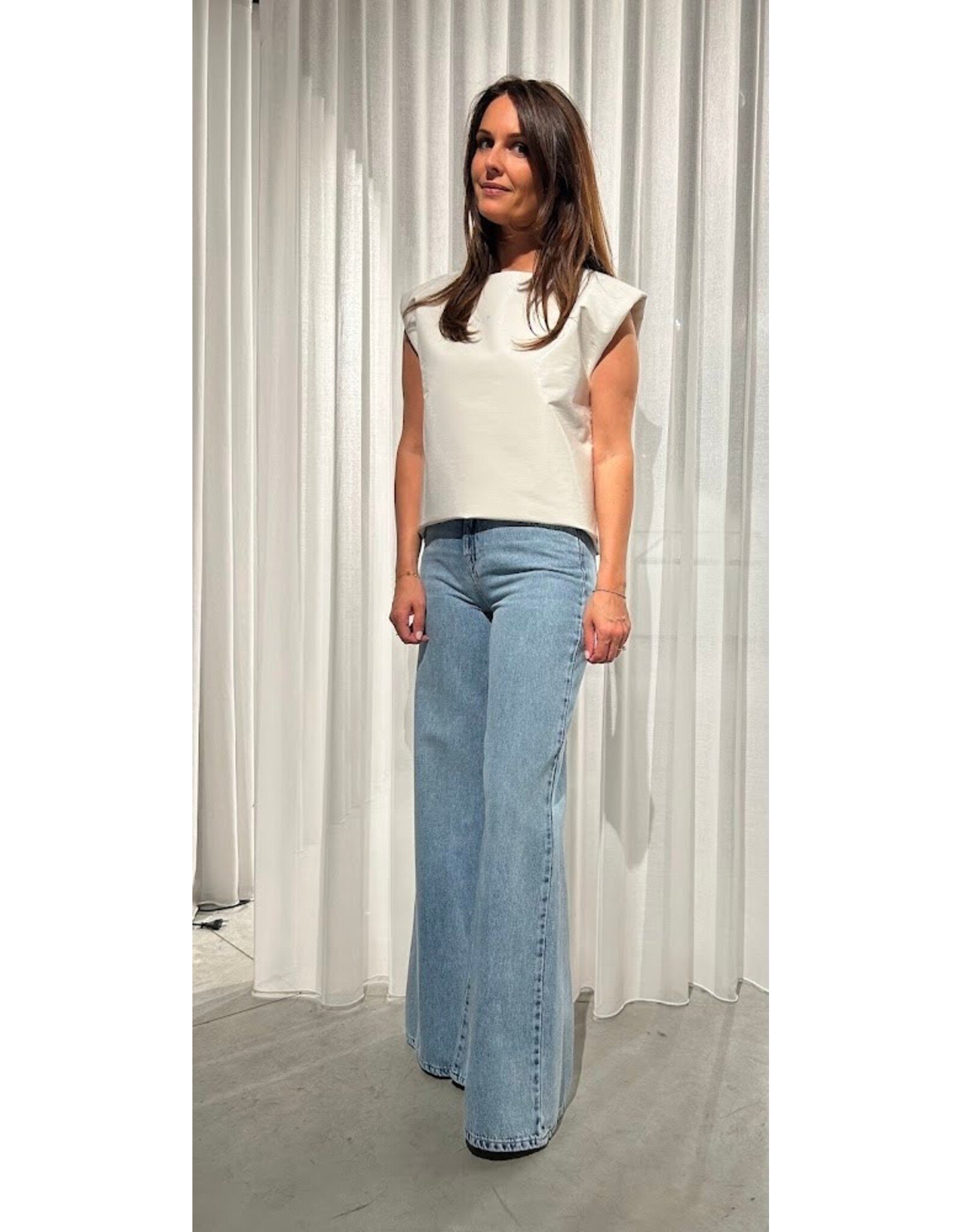 MARCH23 BLOUSE LUMEN IVORY