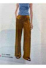 NENETTE 41BB-ELIEN OLIO PANTALONE GAMBA DRITTA RASO