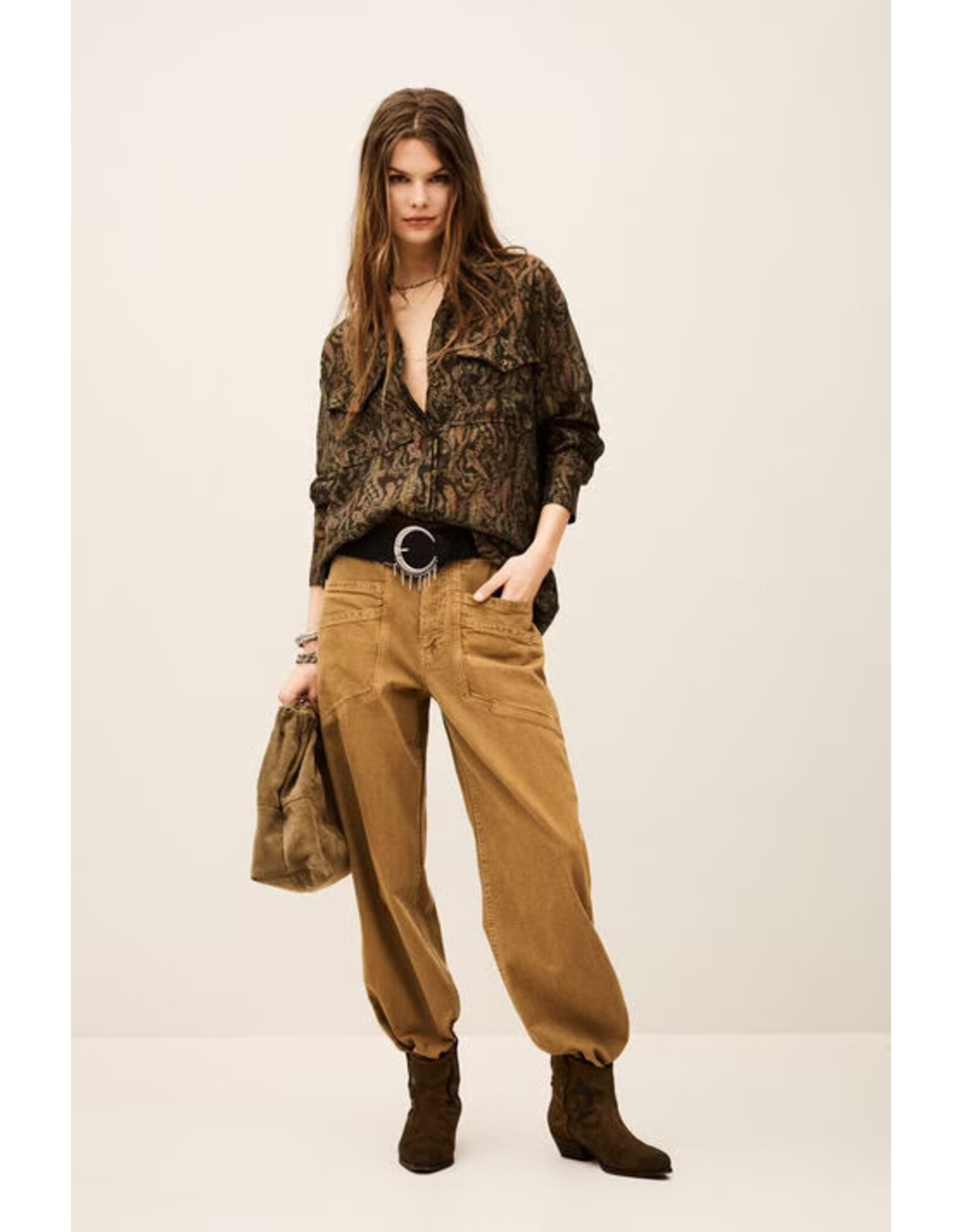 BA&SH CHEMISE TAO KAKI