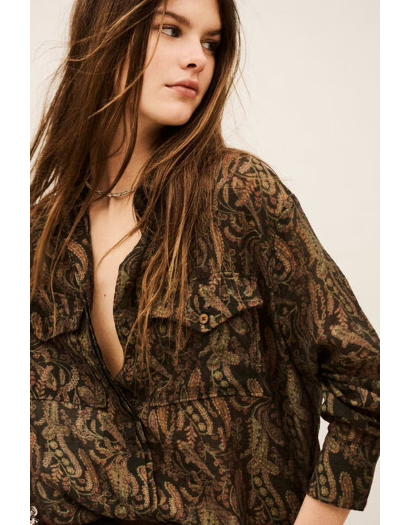 BA&SH CHEMISE TAO KAKI