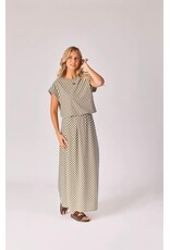 LALOTTI ADELE T-SHIRT GREEN STRIPE