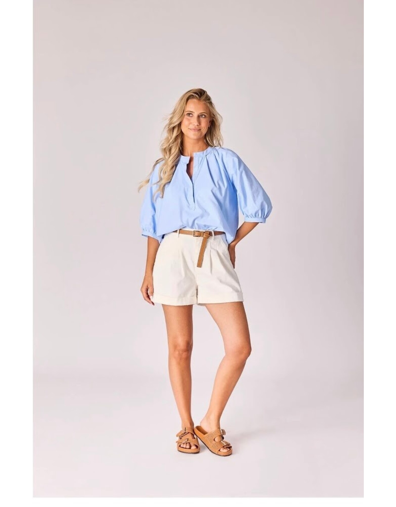 LALOTTI ARTI BLOUSE LIGHT BLUE