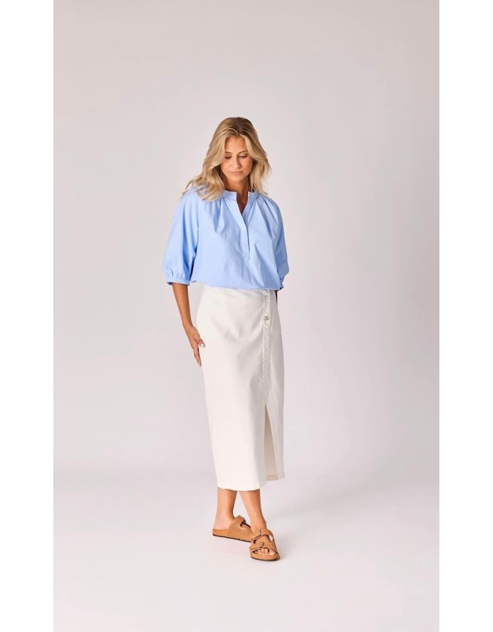 LALOTTI ARTI BLOUSE LIGHT BLUE