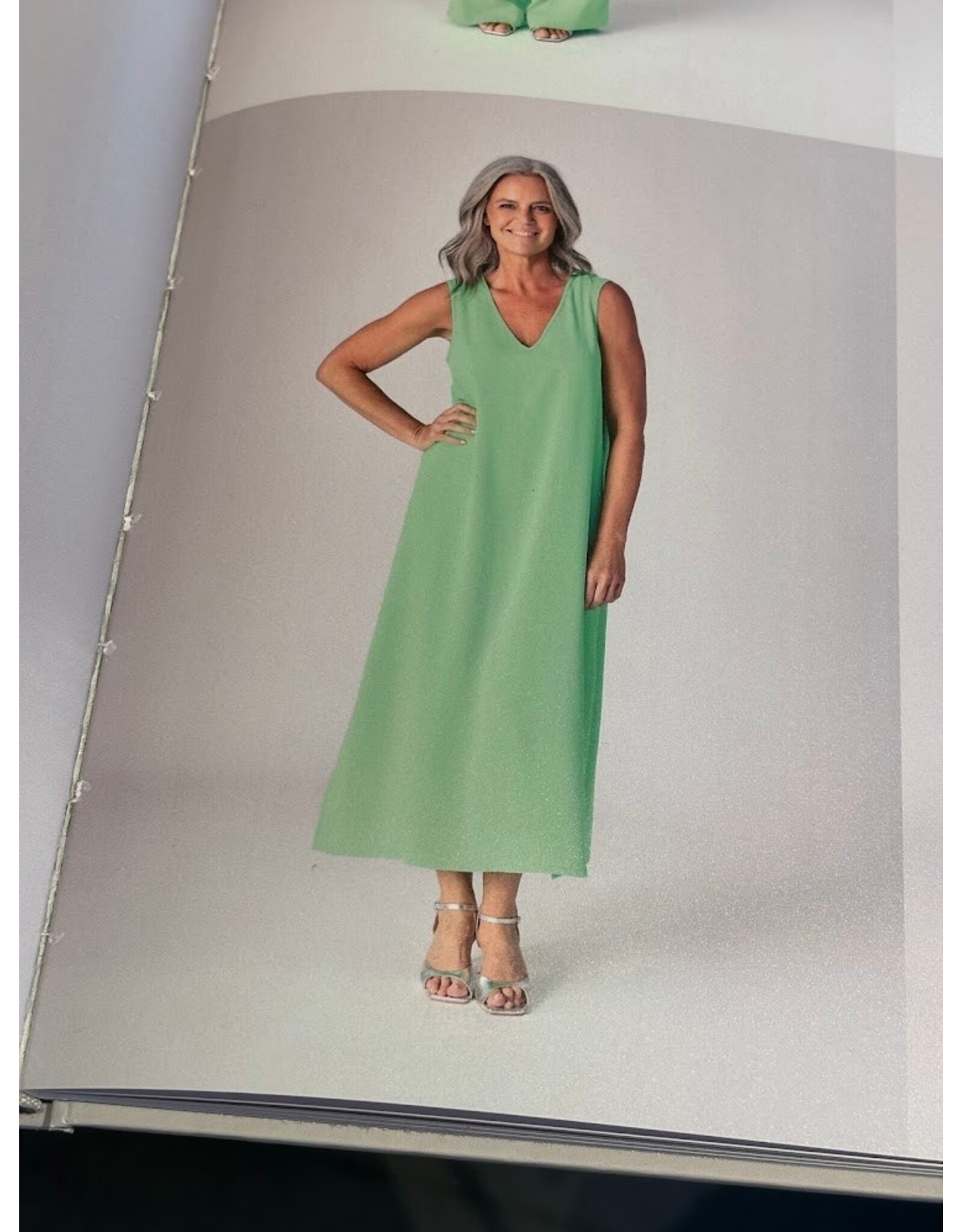 LALOTTI CAMILLA DRESS NEON GREEN