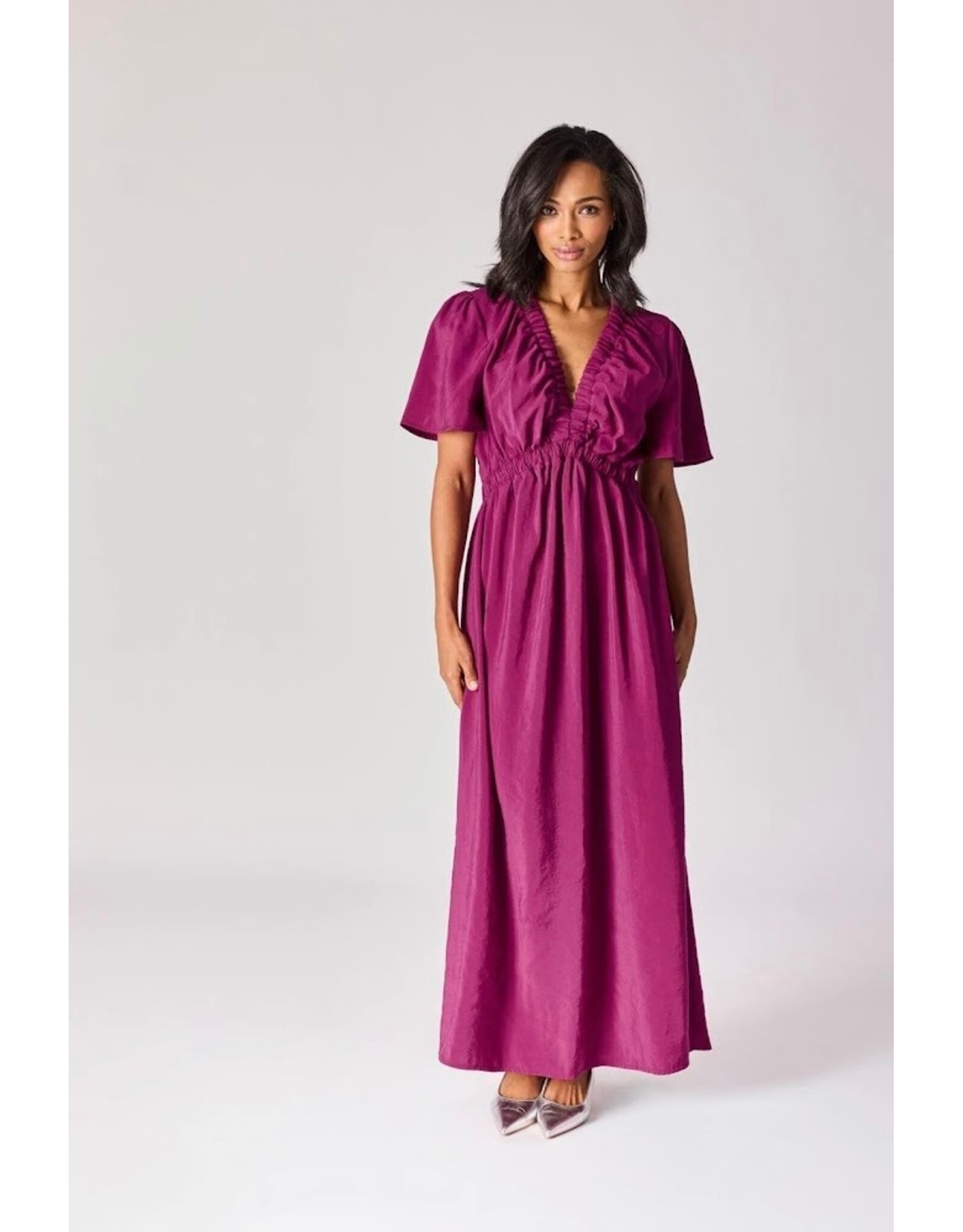 LALOTTI CLEMENCE DRESS PLUME