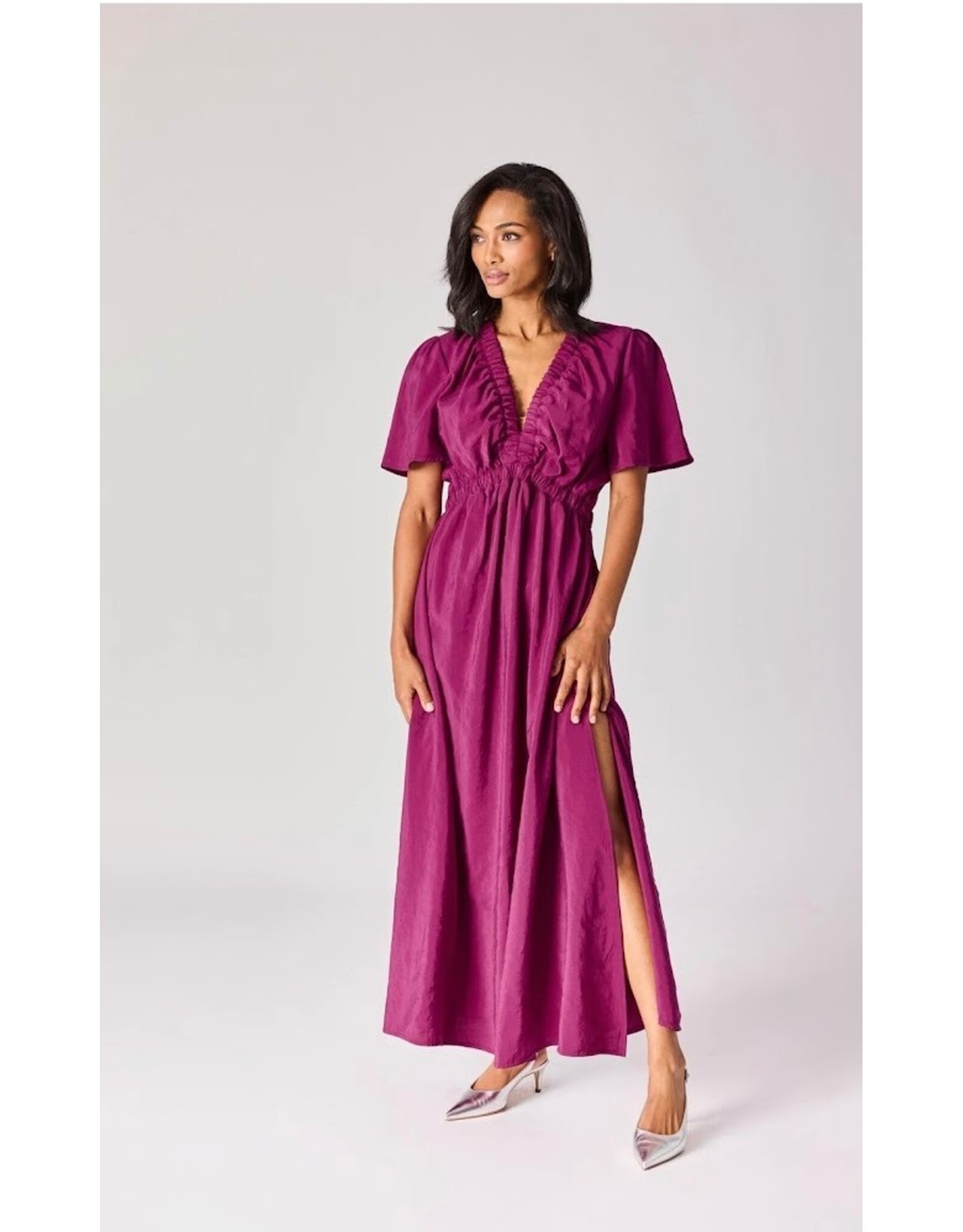 LALOTTI CLEMENCE DRESS PLUME