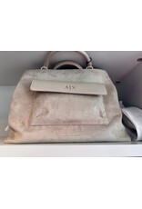 ARMANI EXCHANGE A/X XW001542 WOMAN SHOPPING BAG SAND