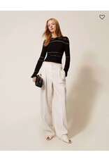 ACTITUDE TWIN SET 261AP3081 MAGLIA NERO