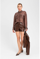 ACTITUDE TWIN SET 261AP2186 CAMICIA CHOCOLADE