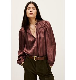 BA&SH CHEMISE CESIRA VIEUX ROSE