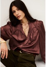 BA&SH CHEMISE CESIRA VIEUX ROSE