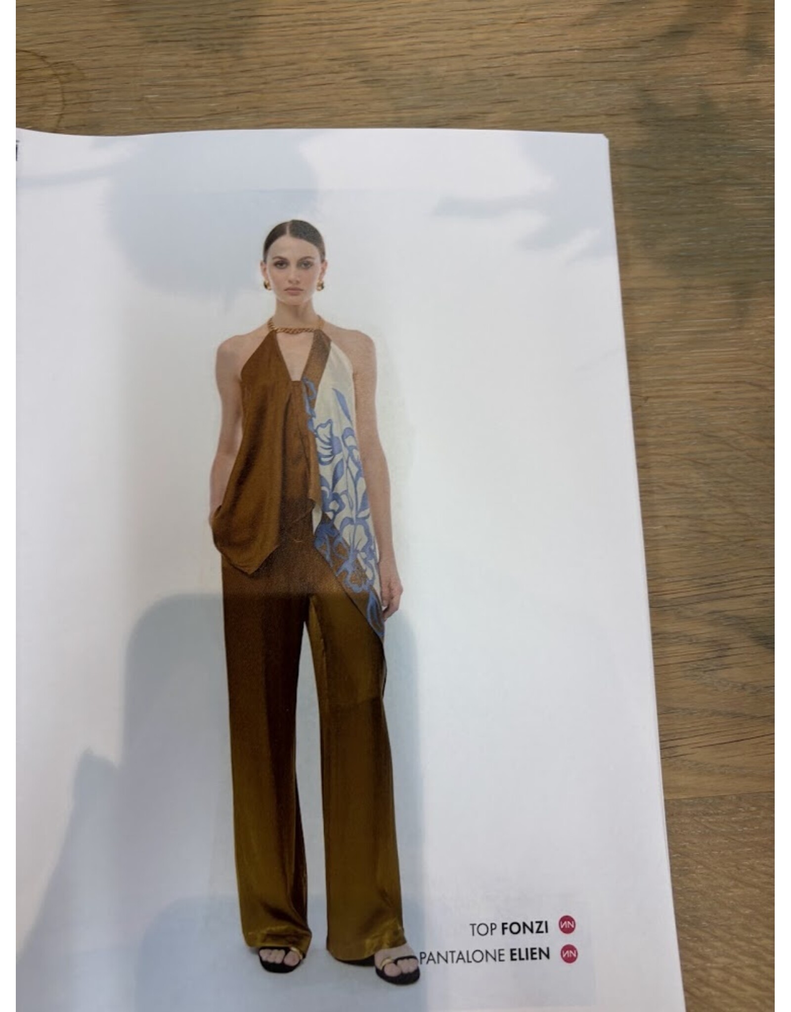 NENETTE 41BB-FONZI BLUSA CONFEZIONE SENZA MANICHE