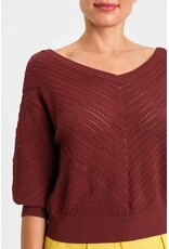 ACTITUDE TWIN SET 261AT3040 MAGLIA TERRA