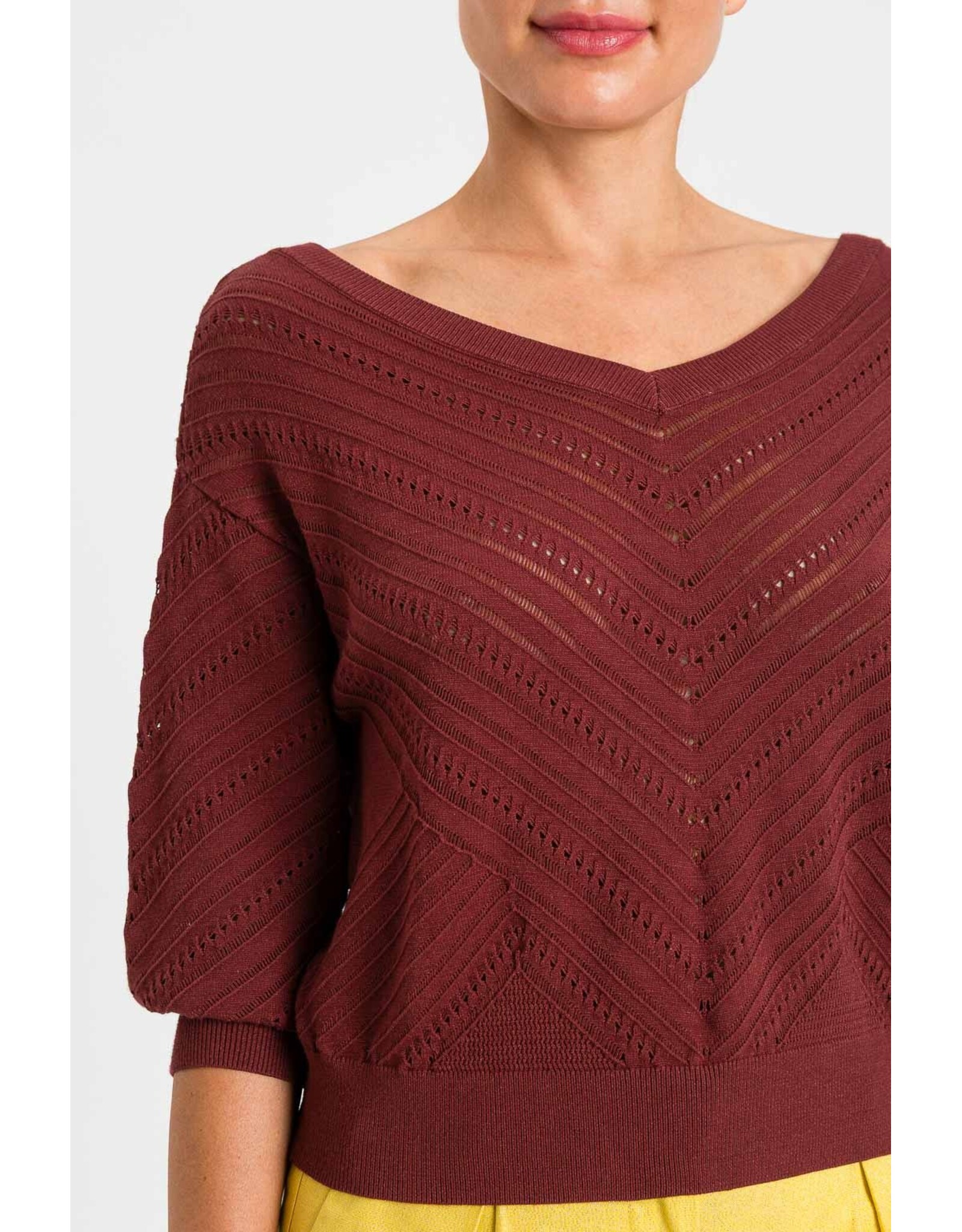 ACTITUDE TWIN SET 261AT3040 MAGLIA TERRA