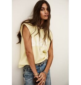 BA&SH SWEAT BEATA JAUNE