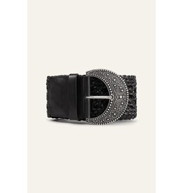 BA&SH CEINTURE BALMY NOIR