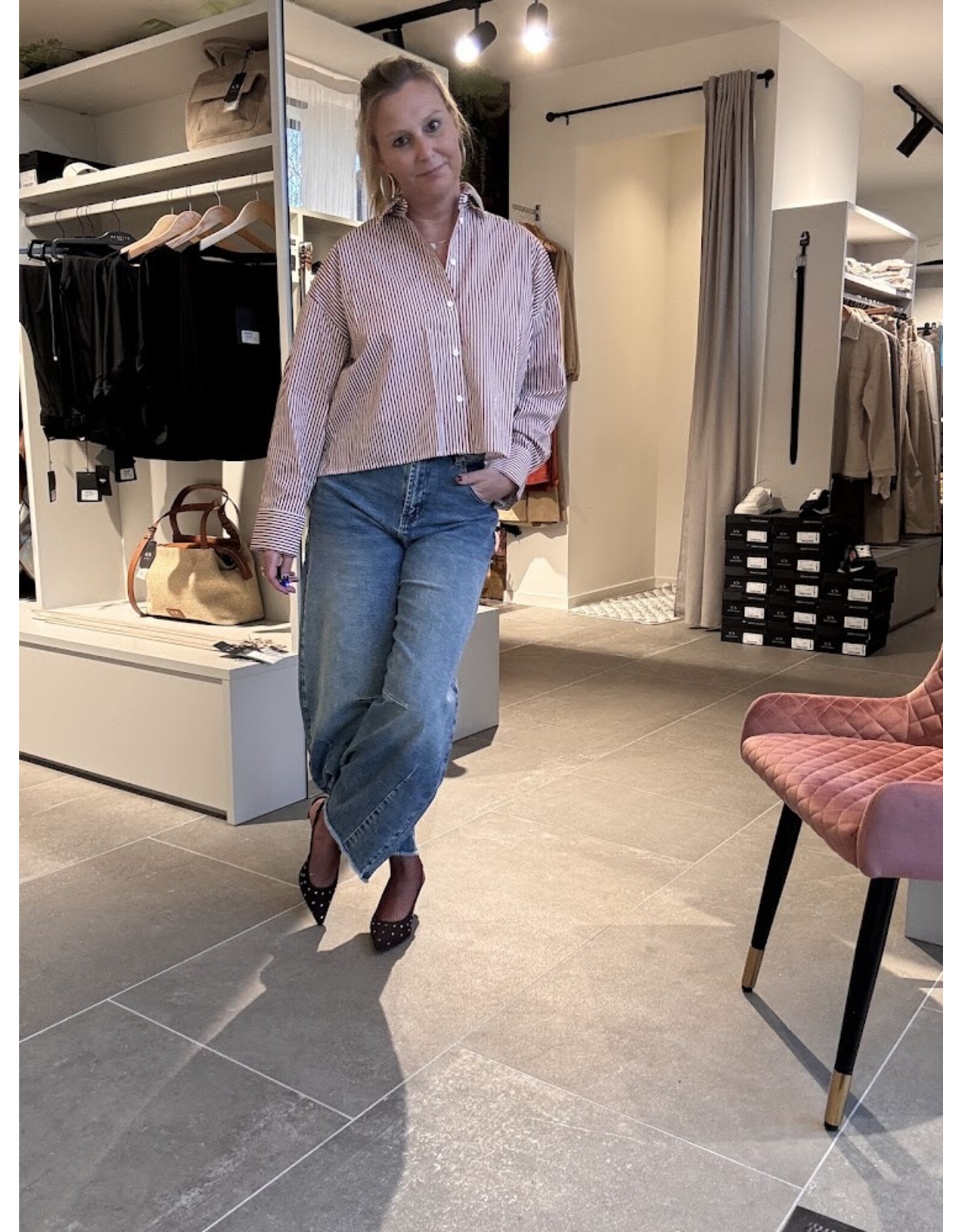 JUST EVE BLOUSE SALMA AMBER