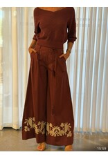 ACTITUDE TWIN SET 261AT2043 PANTALONE TERRA