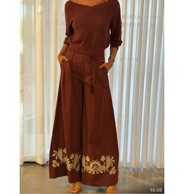 ACTITUDE TWIN SET 261AT2043 PANTALONE TERRA