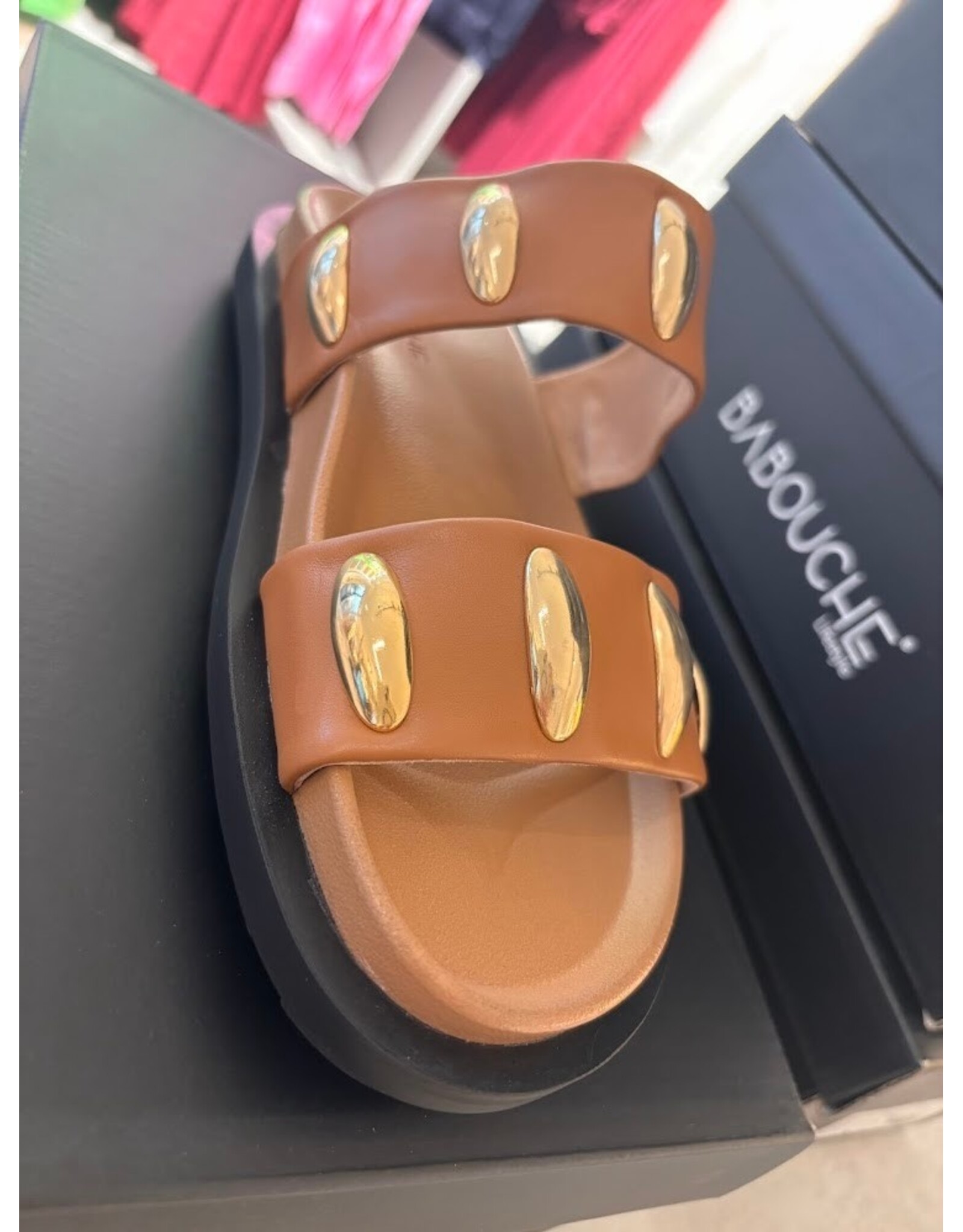 Babouche TRINA COGNAC