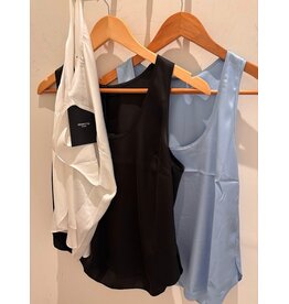 NENETTE 41BB-FRISBEE TOP SPALLA LARGA TESSUTO RASETTO POLY